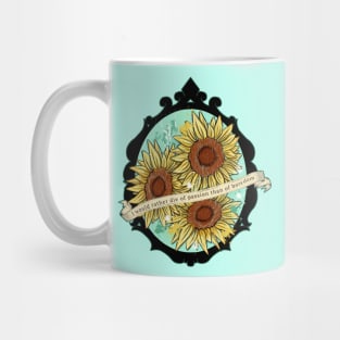 Tribute to Sunflowers Mug